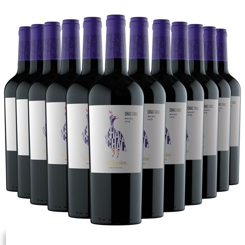 Case of 12 Las Perdices Chac Chac Malbec 75cl Red Wine